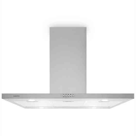 Вытяжка Bonita 90 см, 500 м³/ч, островная конструкция, нержавеющая сталь, серебристый (Германия, читать Ровно