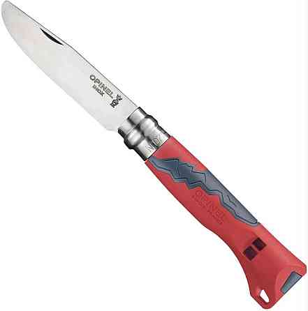 Универсальный Складной Нож для детей с свистком Opinel No.7 