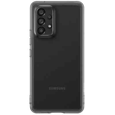 Чохол до мобільного телефона Samsung Soft Clear Cover Samsung Galaxy A53 (A536) Black (EF-QA536TBEGRU) Вінниця