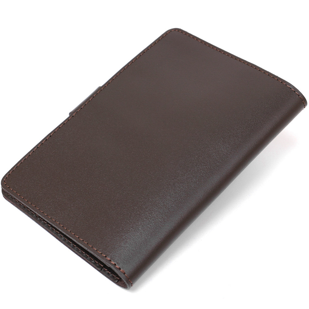 Мужской тревел-кейс из натуральной кожи Коричневый (SHVIGEL) Киев - изображение 6