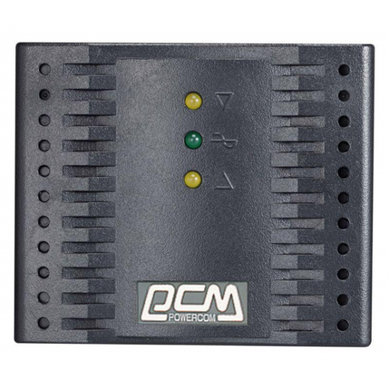 Стабілізатор напруги PowerCom TCA-1200 чорний, 4xEURO (TCA-1200 Чорний) Київ
