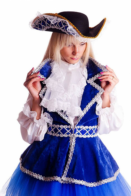 КОСТЮМ ПІРАТСЬКИЙ ЗІ СПІДНИЦЕЮ-ПАЧКОЮ Київ - фото 3