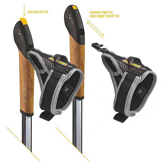 Палки для скандинавской ходьбы Vipole Instructor 105 (S25 23) Вінниця