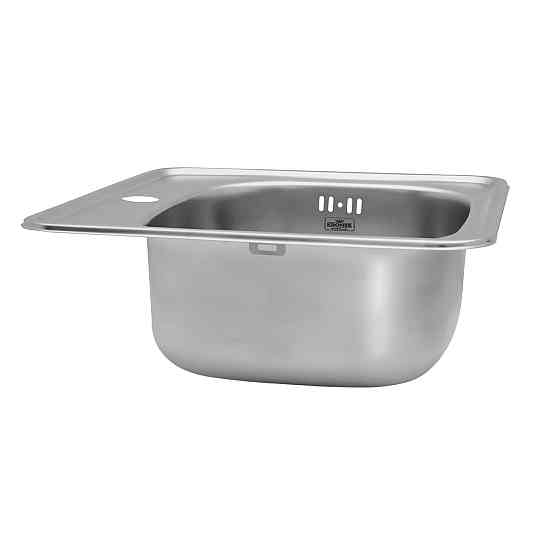 Кухонная мойка с нержавеющей стали Kroner KRP Satin - 38х38 (0.6 мм) Киев