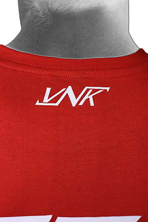 Футболка VNK Red чоловіча розмір XL червона 100% бавовна для щоденного використання Київ - фото 7