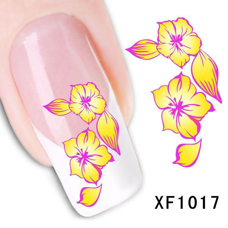 Наклейки для ногтей XF1017 Киев - изображение 1