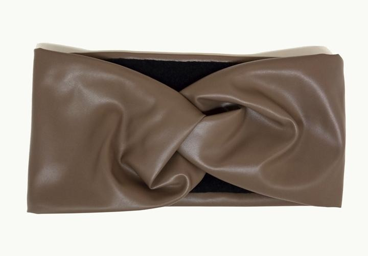 Пов'язка для волосся тепла сіра Київ - фото 1