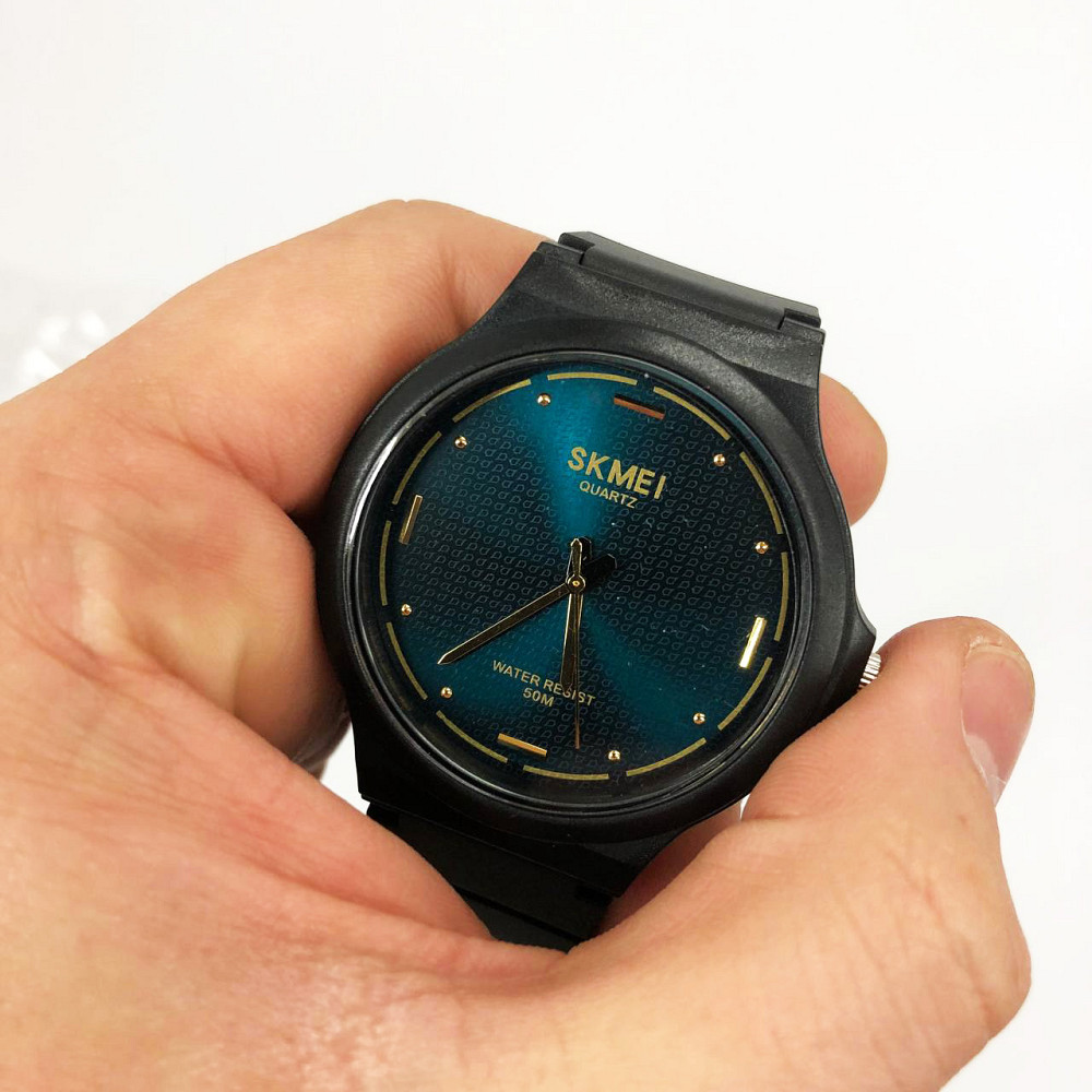 Часы наручные мужские стильные модные красивые SKMEI 2108BKBU, Модные мужские кварцевые наручные часы XN-69 Львов - изображение 13