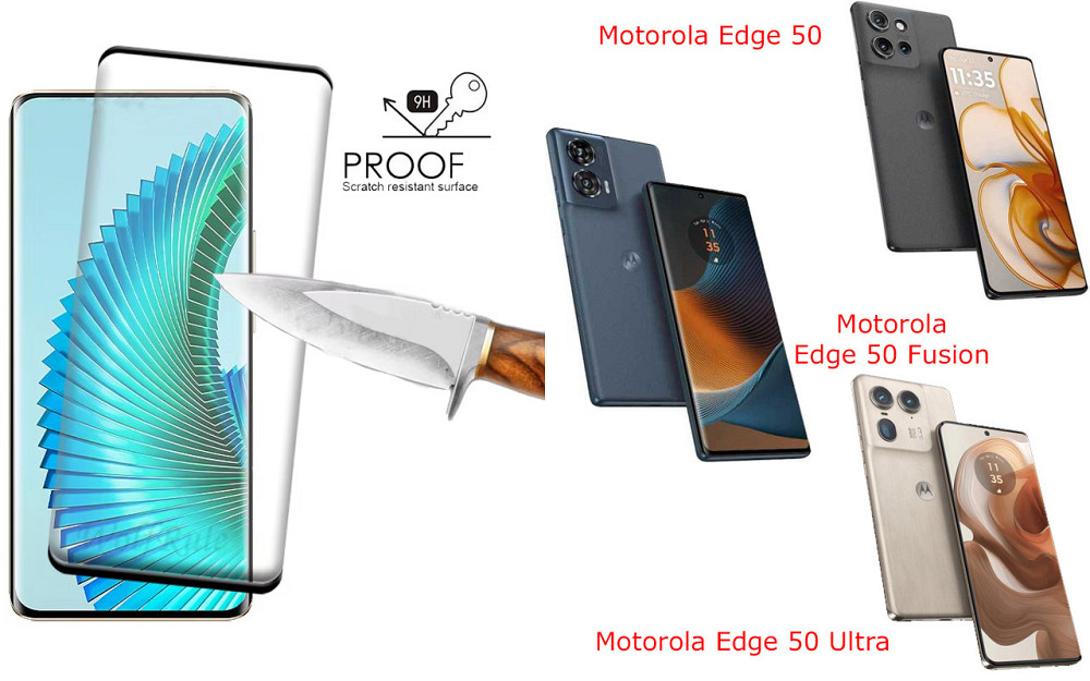 Захисне скло HyperGlass Pro для Motorola Edge 50, Edge 50 Fusion, Edge 50 Ultra – максимальна чутливість та захист Київ - фото 2