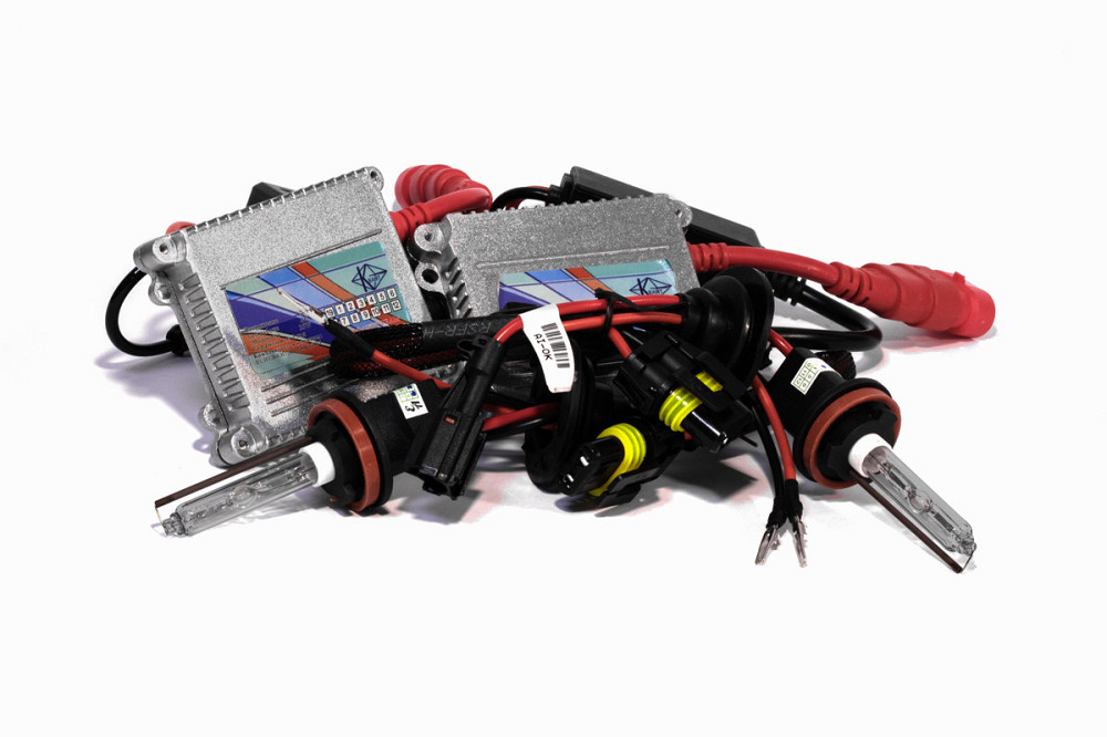 Комплект ксенону КВАНТ PRO H11 ceramic 5000 К 12v з блоками AC Харків - фото 1