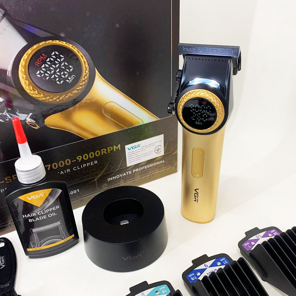 Універсальна машинка для стрижки голови та бороди, Електронна машинка для стрижки IA-11 Львів - фото 8