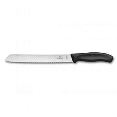 Кухонний ніж Victorinox SwissClassic Bread Knife 21 см Black (6.8633.21B) Вінниця