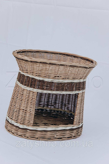 Домик для кошки и собаки из лозы Киев - изображение 4