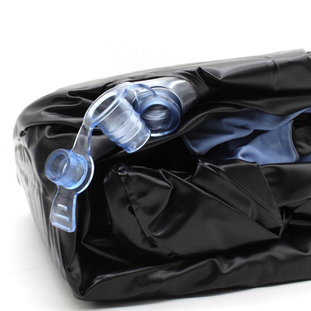 Надувне крісло з пуфиком 2в1 (116х98х83см,до 100кг) Air Sofa + насос,Блакитний SBR Київ - фото 9