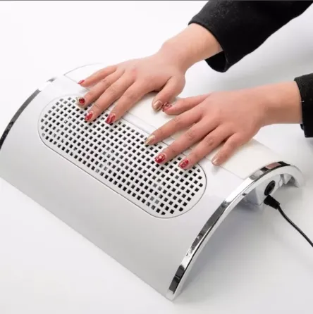 Вытяжка - пылесос маникюрная настольная на 2е руки и 3 вентилятора. Белая. ОРИГИНАЛ Киев