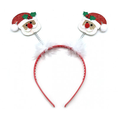 Дитячий обруч для волосся Novogod`ko Дід Мороз (973753) Вінниця - фото 1