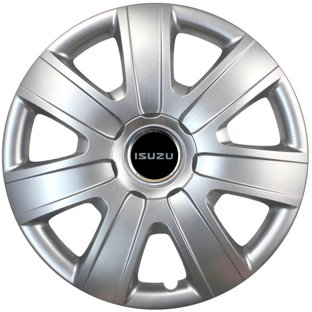 Автомобильные модельные колпаки R16 Isuzu 415 4шт, SJS, серебристые Киев - изображение 1