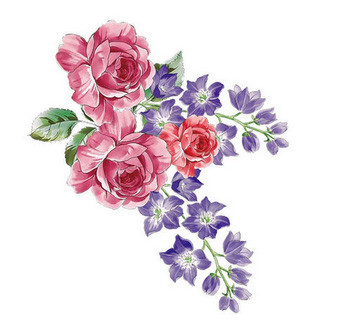 Термонаклейка для одягу Квіти Київ - фото 1