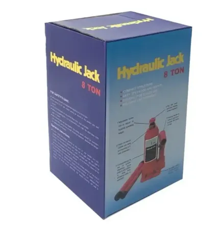 Автодомкрат гідравлічний LEX 8т пляшковий 190 - 350 мм домкрат професійний гідравлічний для шиномонтажу високий Львів