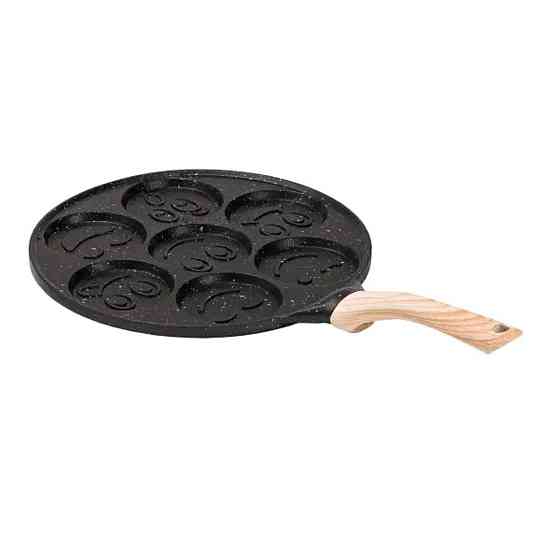 Сковорода для панкейків "Смайл" Ø 26.5 см, чорна Київ