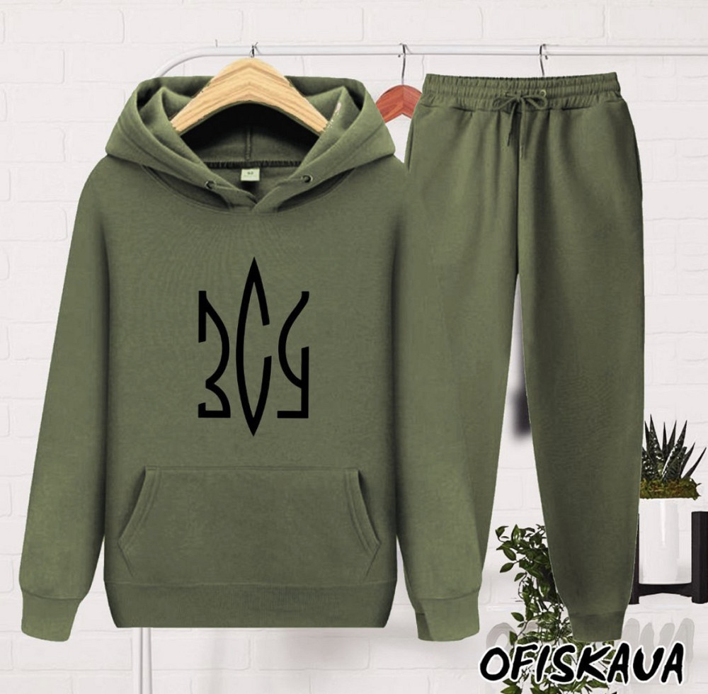 Хакі спортивний костюм унісекс ЗСУ XXL Чернівці - фото 1