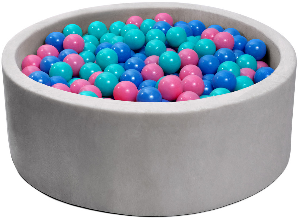 Сухий басейн із кульками 400шт сірий Diego Київ - фото 1