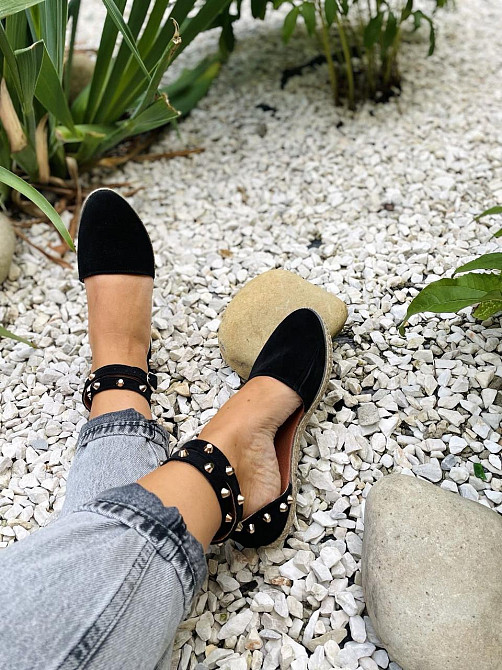 M.KRAFT Босоніжки жіночі M.KRAFT 0592 чорні (літо, замша натуральна) (3513) 37р.38р.39р. Коломия - фото 9