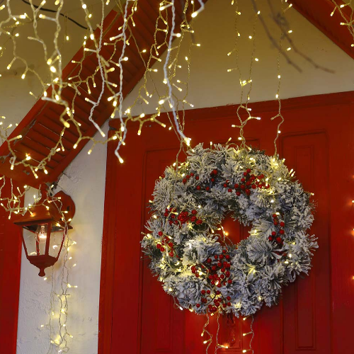 Світлодіодна гірлянда завіса (бахрома) 100 Led 3*0,6м USB CW-GF-100L36UMC ColorWay Житомир - изображение 9