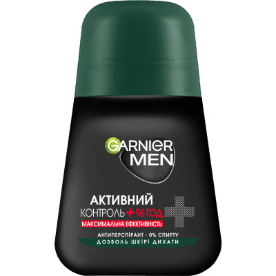 Антиперспірант Garnier Men Активний Контроль+ роликовий 50 мл (3600542226646) Вінниця - фото 1