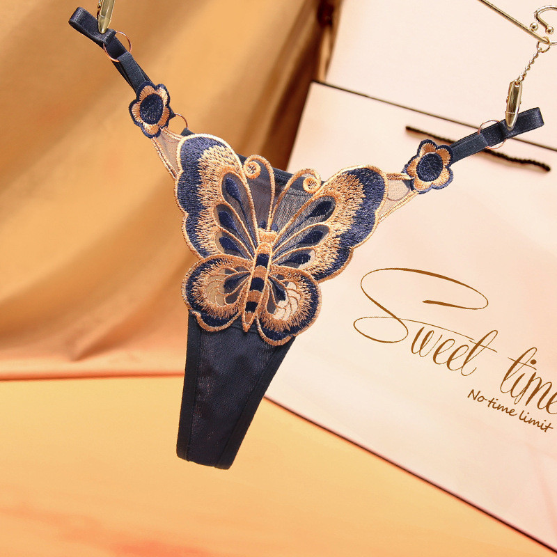 Трусы с бабочкой one size синий Киев - изображение 3