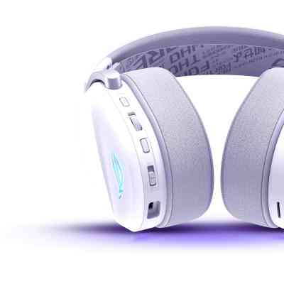 Навушники ASUS ROG Pelta RGB Wireless White (90YH0410-BHUA10) Вінниця