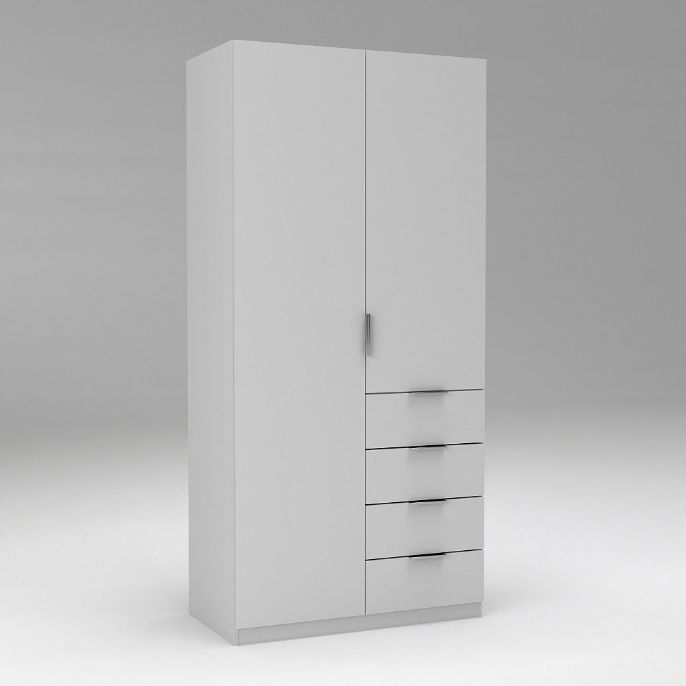 Шафа Крістал 1, Білий, 1000х520х2100 Львів - фото 4