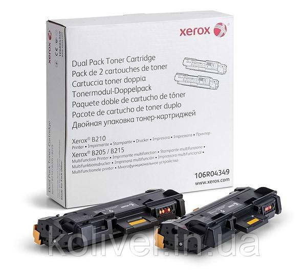 Тонер картридж Xerox B205/B210/B215 Black (2*3000 стр) Двойная упаковка Киев - изображение 1