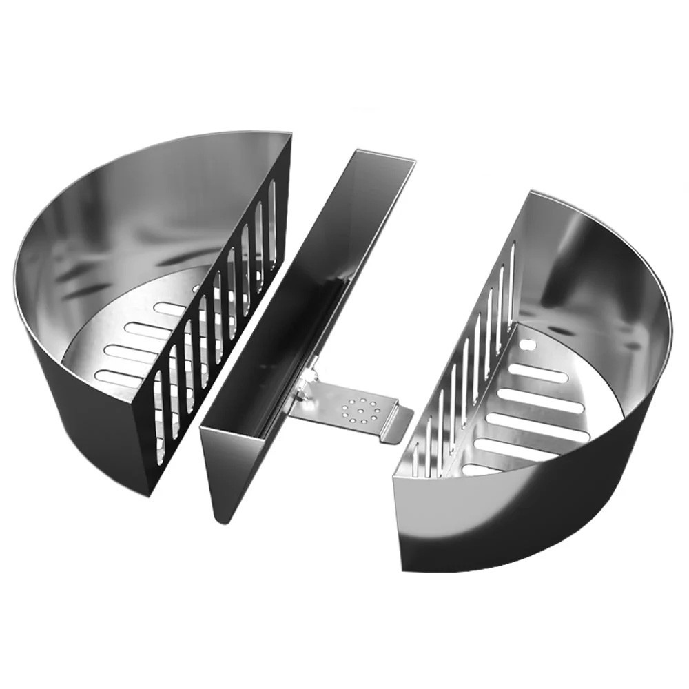 Кошики для вугілля Slow and Sear FireBaskets 2 в 1 з контейнером для води SNS-FB-KIT Код: 013150 Рівне - фото 1