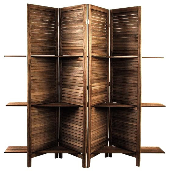 Деревянная ширма 