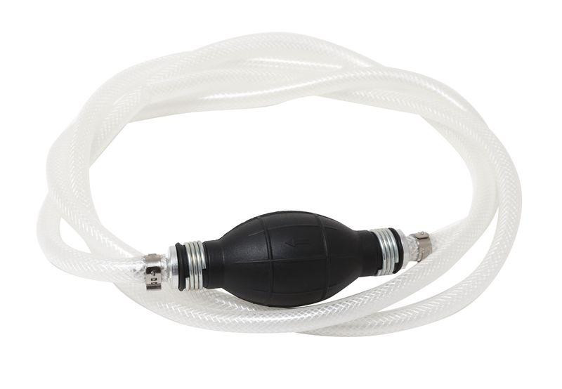 Шланг для перекачки жидкостей бензомаслостойкий с насосом 