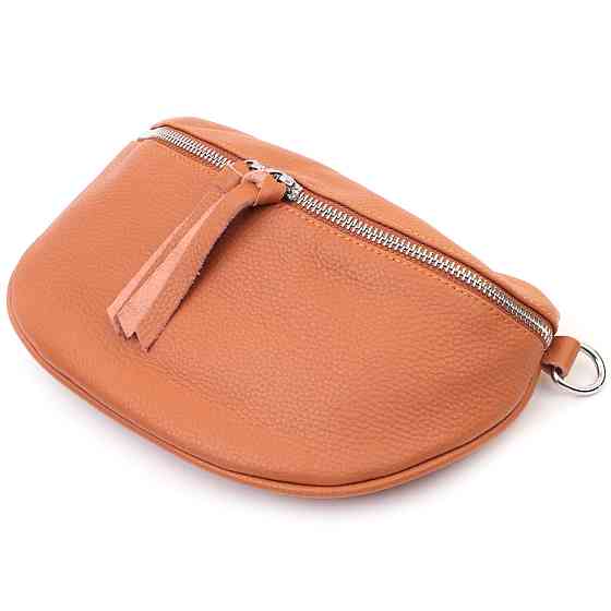 Стильна сумка для жінок через плече з міні гаманцем Vintage 22665 Руда Київ