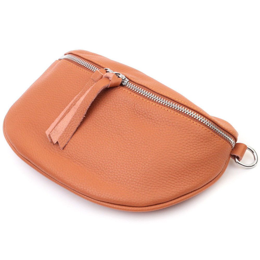 Стильна сумка для жінок через плече з міні гаманцем Vintage 22665 Руда Київ - фото 6