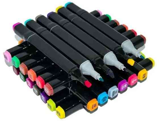 Набір маркерів з двосторонньою насадкою Touch 7751, 60 шт. Вінниця