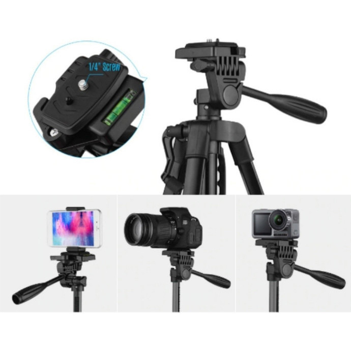 Тринога для фотоапарата, Штатив для софтбоксу, Штатив для съемки Тринога кольцевой лампы GW-19 Киев - изображение 7