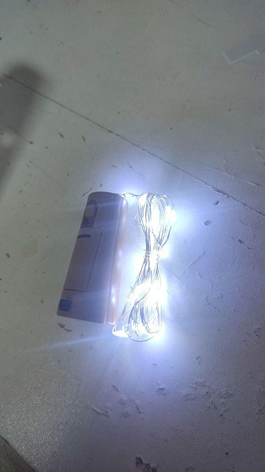 Світлодіодна гірлянда на батарейках 1,5 метрів Київ - фото 3