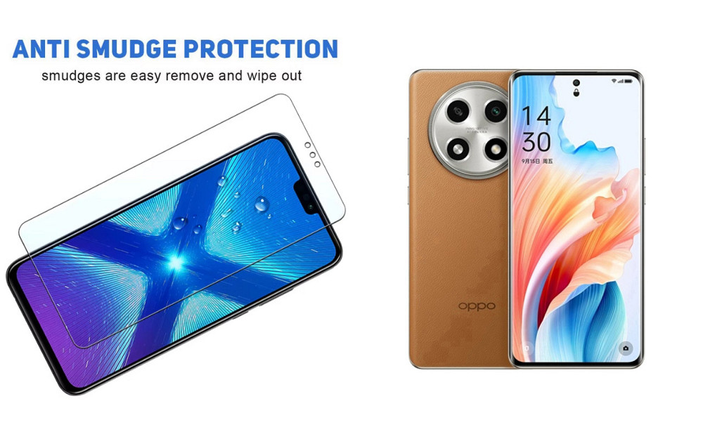 Защитное стекло NeoGlass для Oppo A2 Pro – ультрапрозрачное и устойчивое Киев - изображение 3