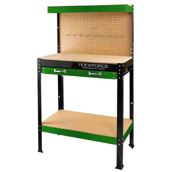 Верстат слюсарний металевий (800х400х1400мм) Rockforce RF-WT00301 Одеса