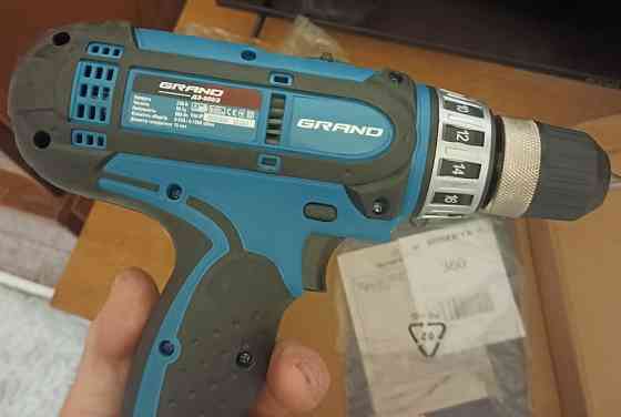 Новый шуруповерт Grand сетевой. Харьков