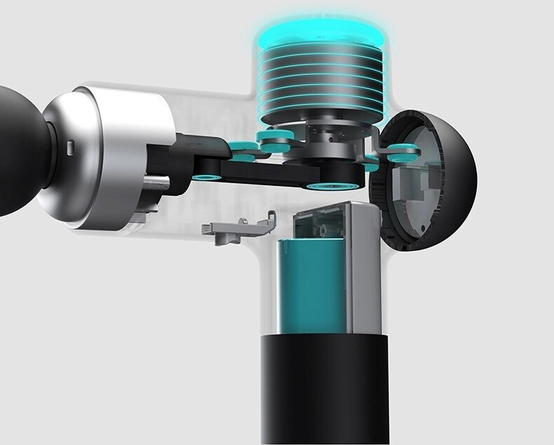 Перкуссионный массажный пистолет Booster Lightsaber триггерных точек Massage Gun Киев - изображение 8