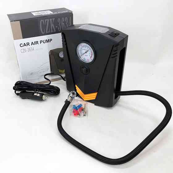 Компрессор для автомобиля 12V, Компрессоры для накачки шин, Портативный аккумуляторный pump WX-93 Львов