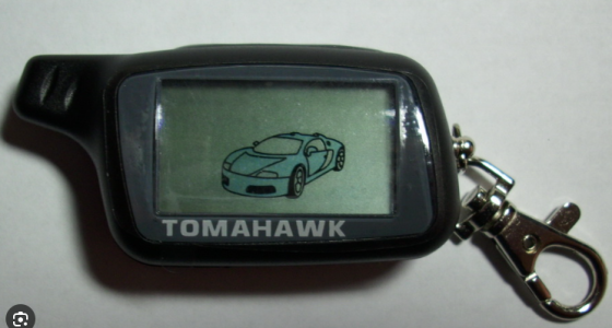 Брелок-пейджер Tomahawk TZ‑9010 з екраном і двостороннім зв’язком Київ