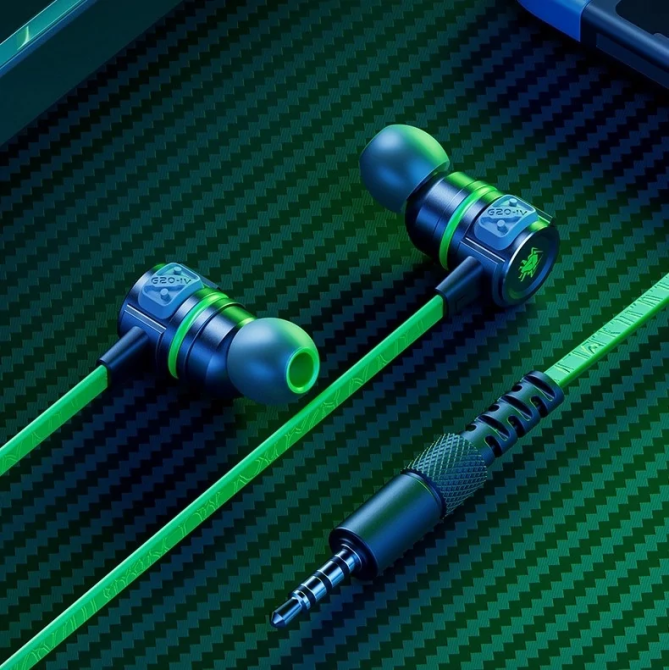 Дротові ігрові навушники Plextone G20 з мікрофоном для ПК і телефона (Зелений) Вінниця - фото 4