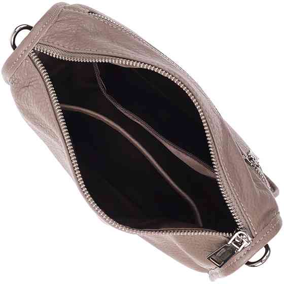 Женская сумка на плечо из натуральной кожи Коричневый (Vintage) Киев