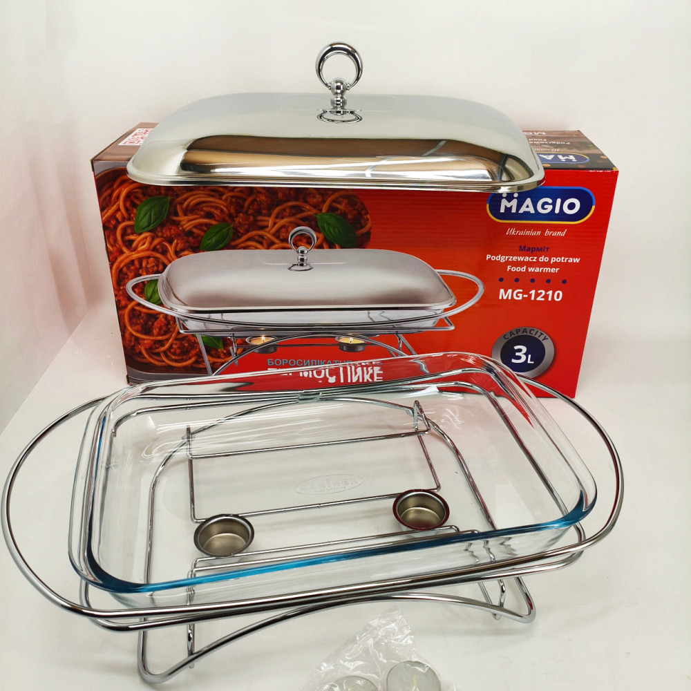 Мармит с подогревом, Мармитница для поддержания температуры блюд, Мармит для разогрева еды YR-19 Львов - изображение 5